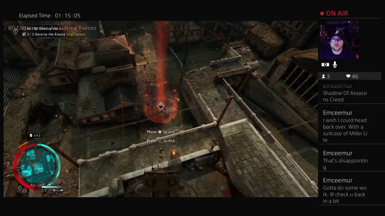 Shadow of War on PS4!!! CaptNRetro LIVE