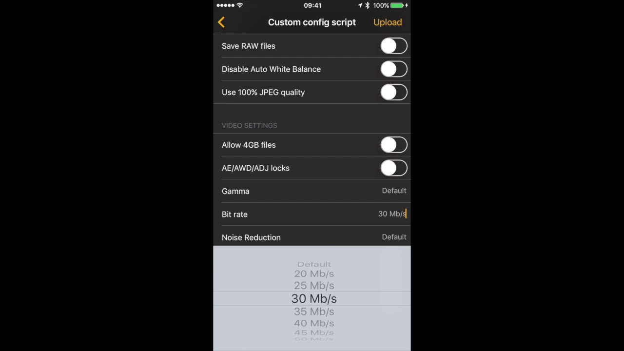 How to upload scripts to 📷 Xiaomi Yi Action cam - powerfull 💪Yi Pro app tutorial