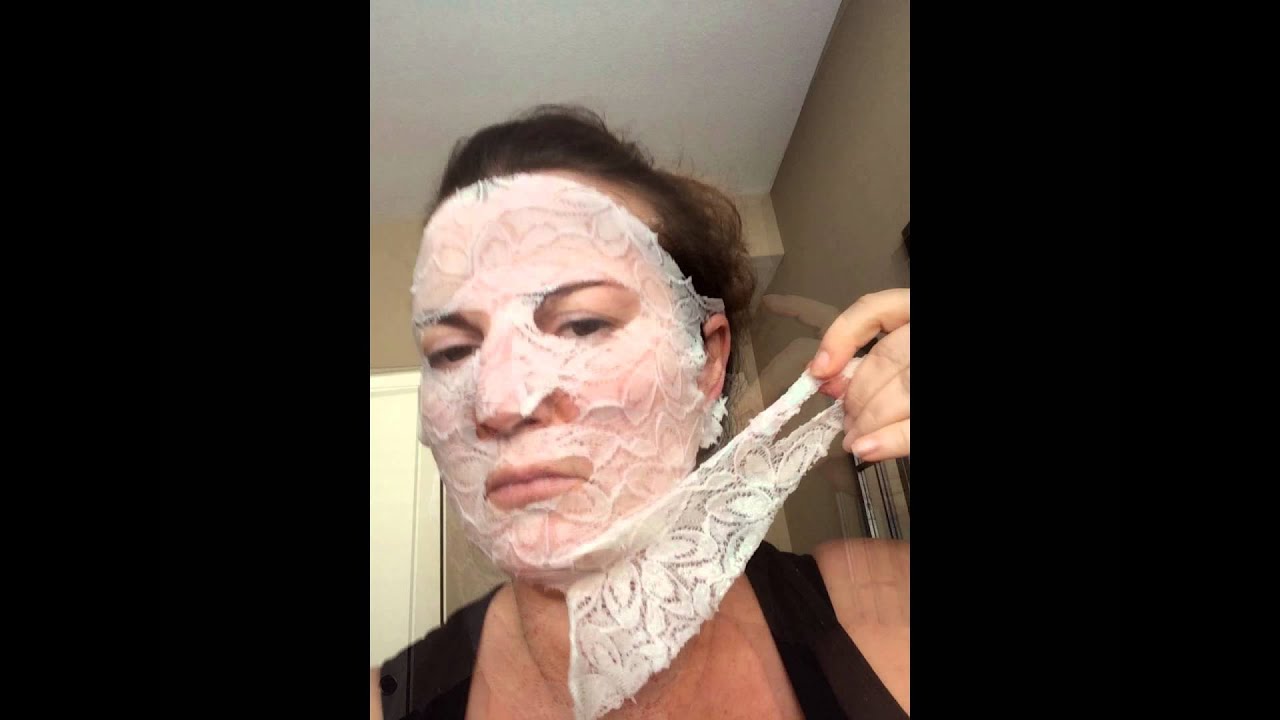 Dermovia's Lace Your Face Mask Tutorial