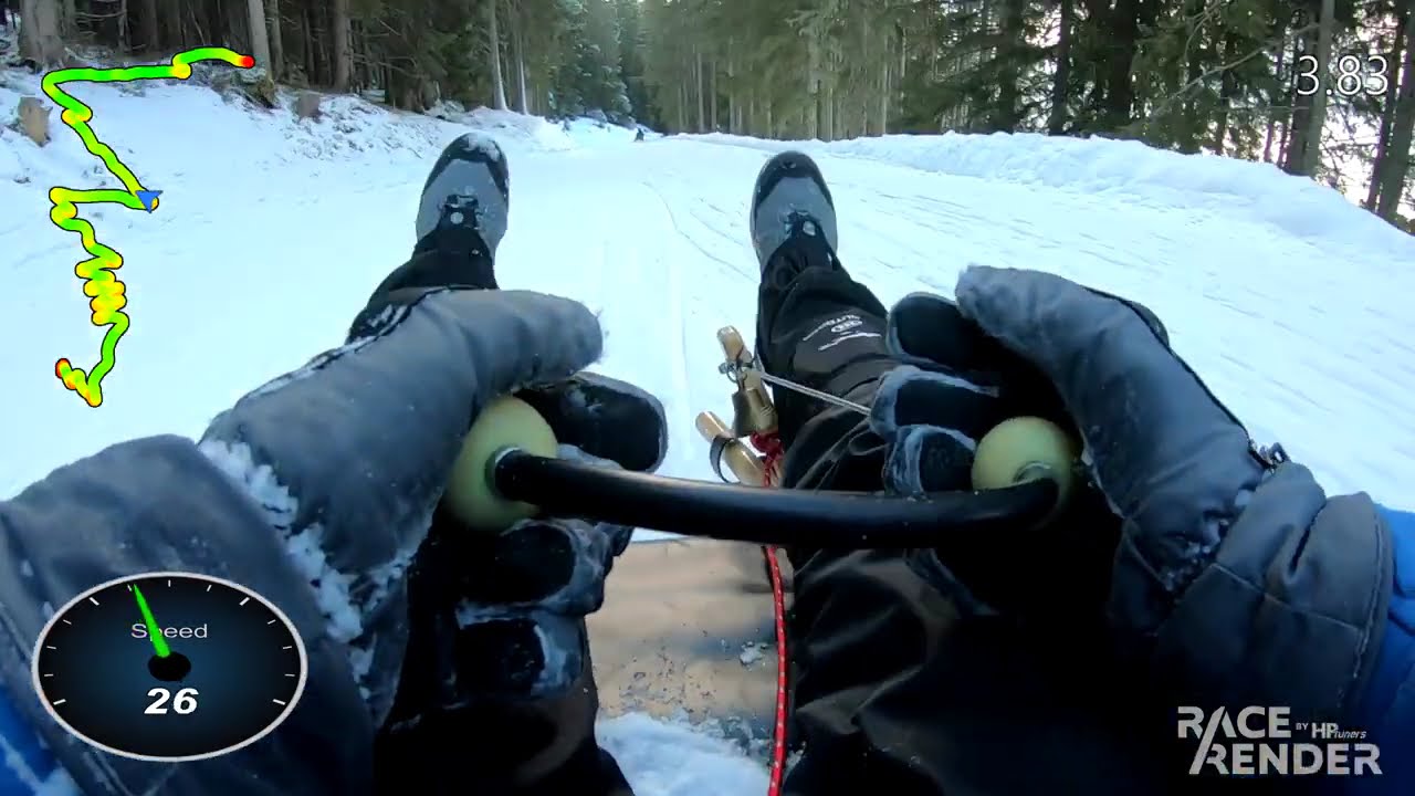 2026.02.01. Schladming Hochwurzen RodelBahn.