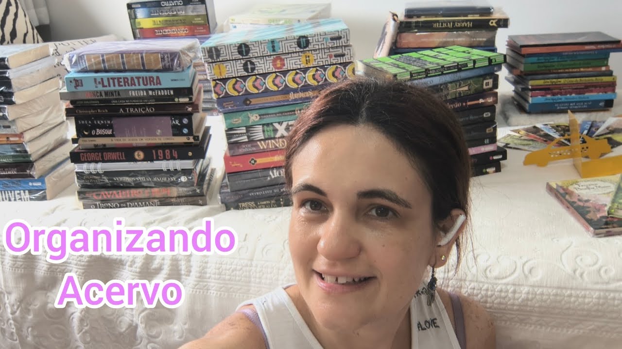 #01- Cuidando do meu acervo de livros - parte 01 - como armazenar