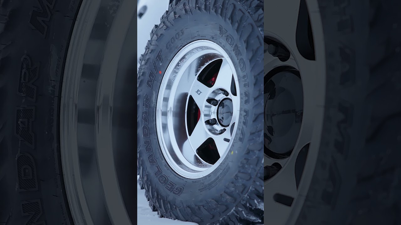 Check out this clean Tacoma build with limited edition polished SCS wheels.