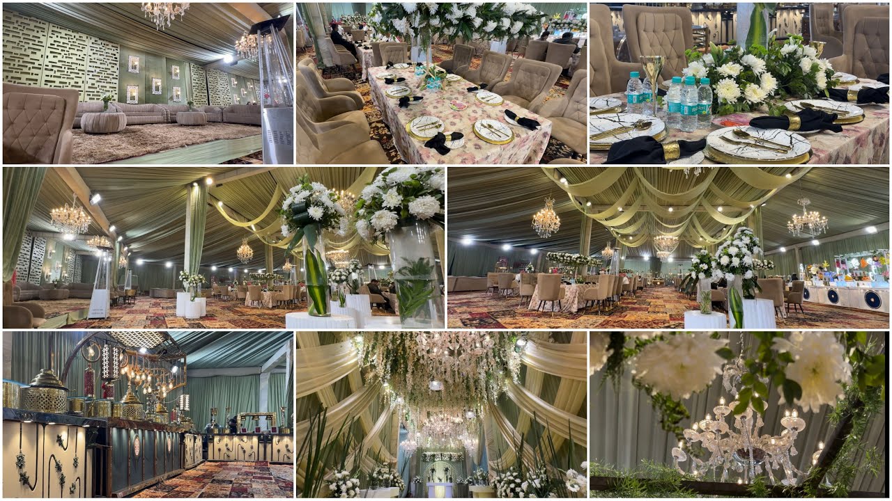 “Serene and Elegant Pastel Green Wedding Setup | Décor Showcase”