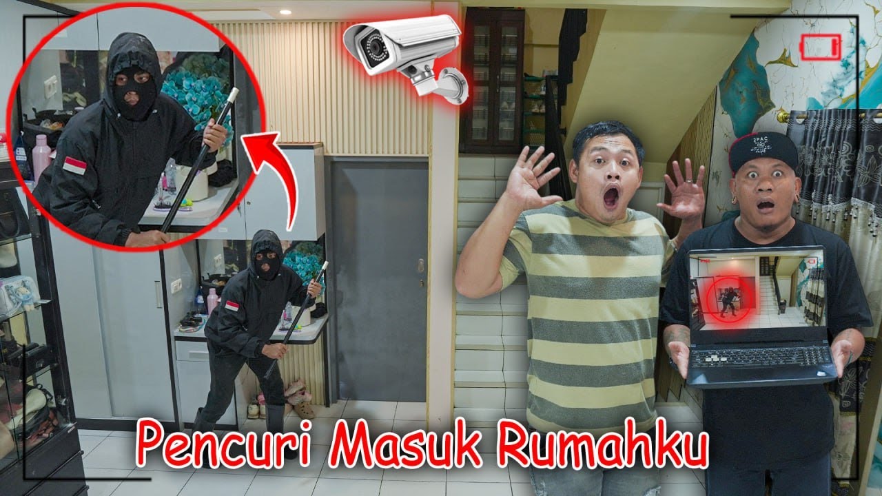 CCTV Merekam Orang Misterius Masuk Ke Rumahku