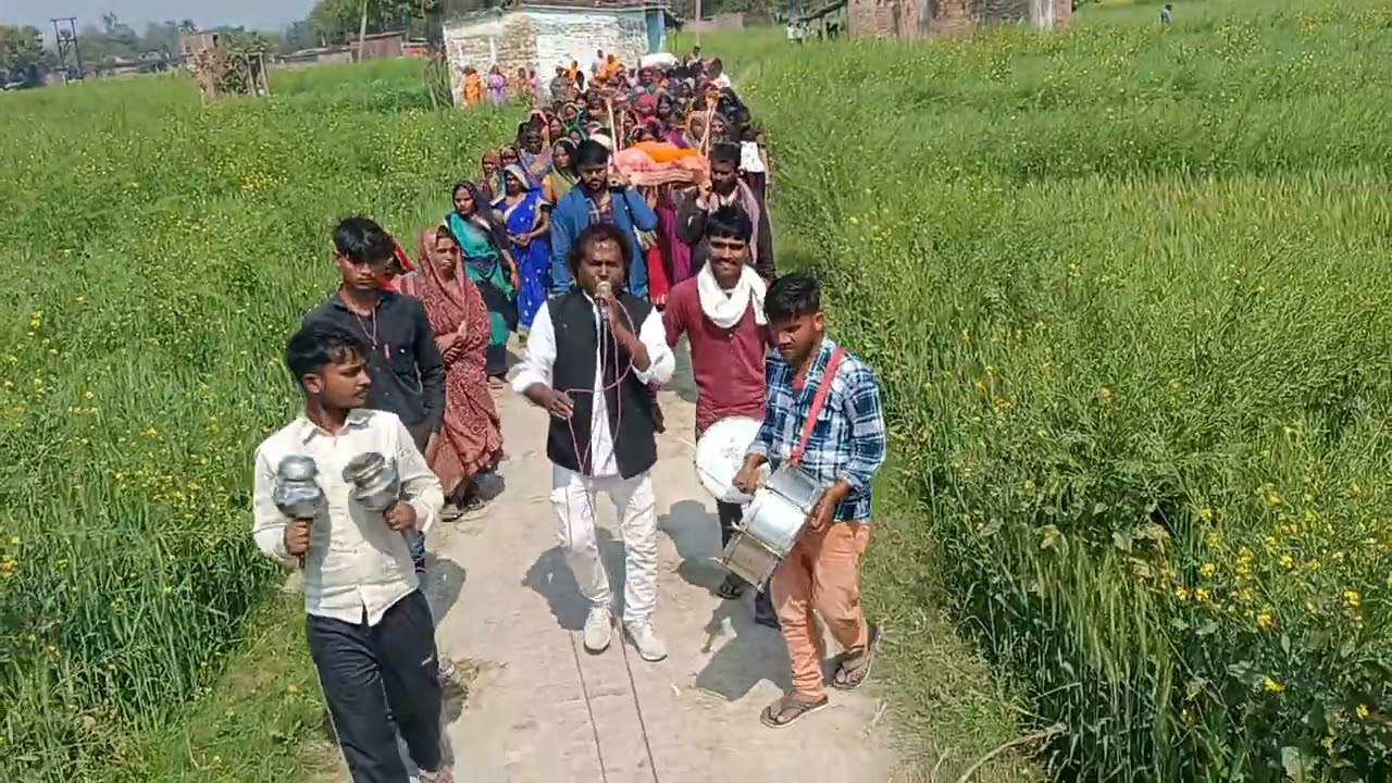 मटिया में मिल हो जाइ सोरहो सिंगार बहुत ही सानदार भजन गाए मनोज कुमार रवि जी