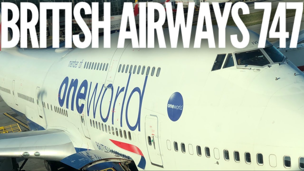 One last flight on the British Airways Boeing 747 Jumbo Jet. A special day tinged with sadness!