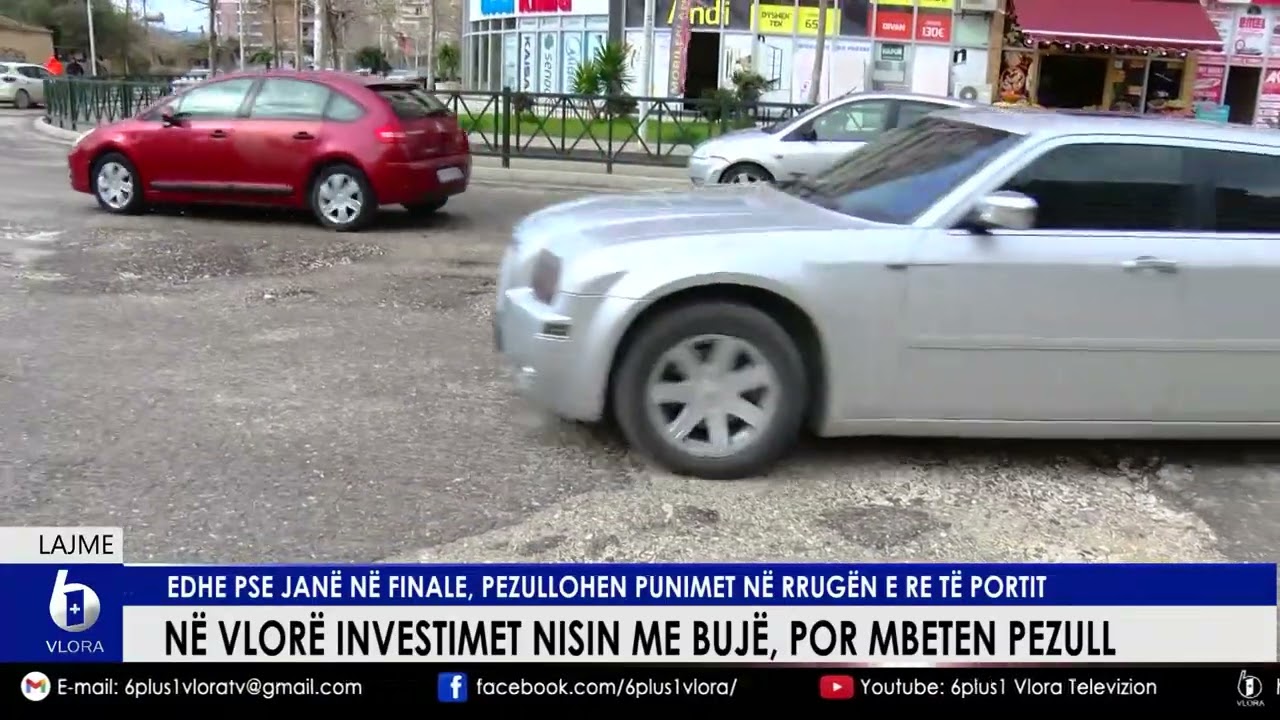 Në Vlorë investimet nisin me bujë, por mbeten pezull. Pezullohen punimet në rrugën e re të portit