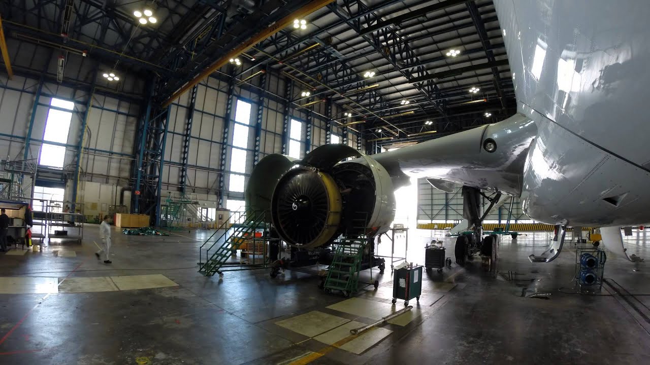 Aircraft Engine Change