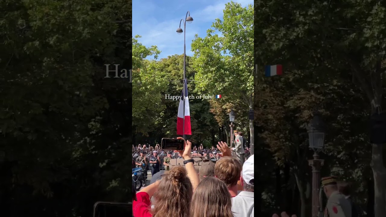14th of July In France | Bastille Day | Paris | France | Things To Do In Paris | YouTube Shorts