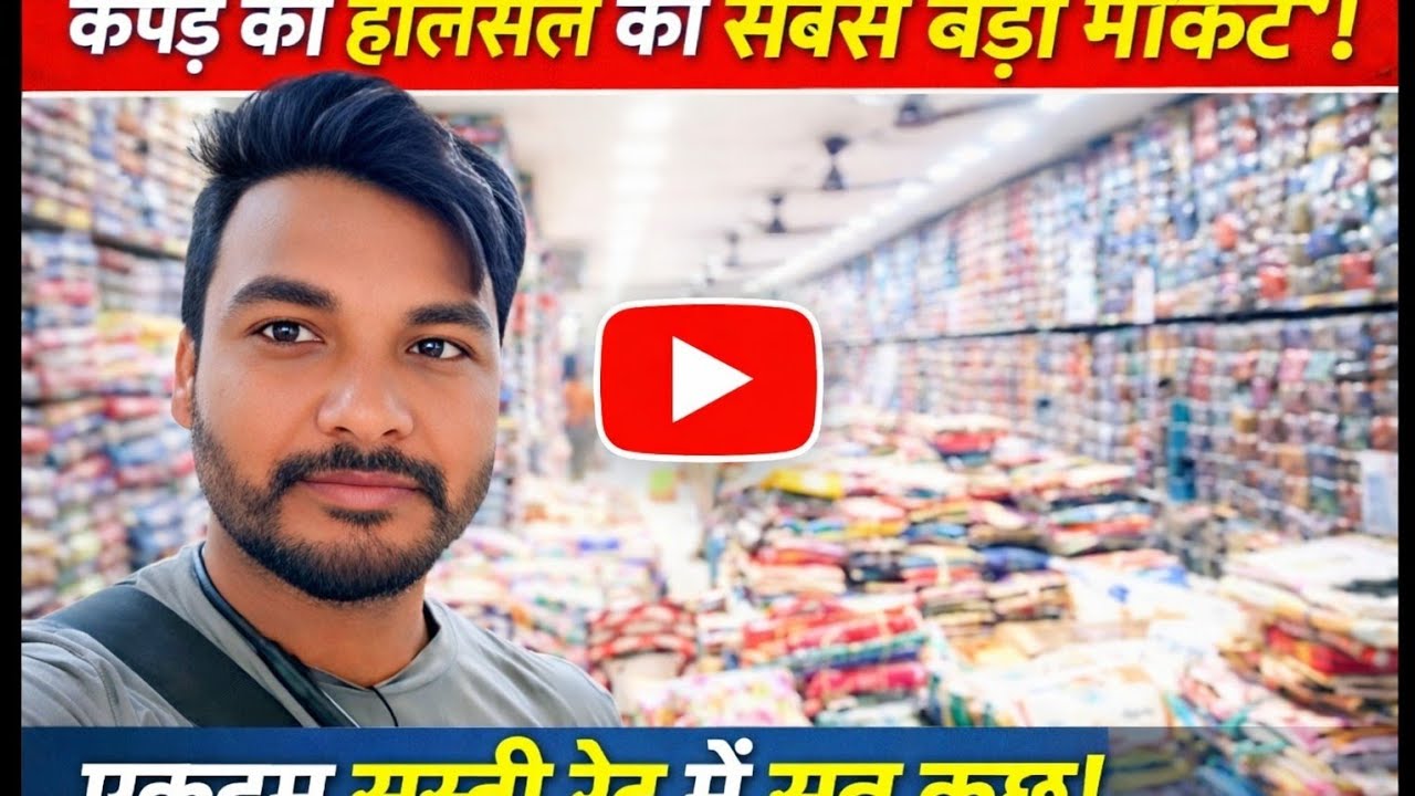 सबसे बड़ी कपड़ों की होलसेल मार्केट में शॉपिंग | Chandigarh Vlog | रास्ते में गाड़ी पैंचर 😲