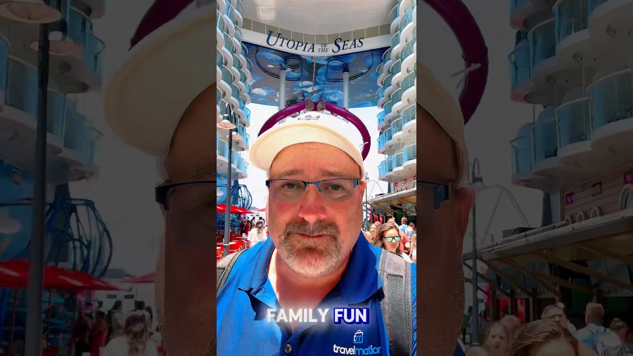 Utopia of the Seas Boardwalk - #royalcaribbean