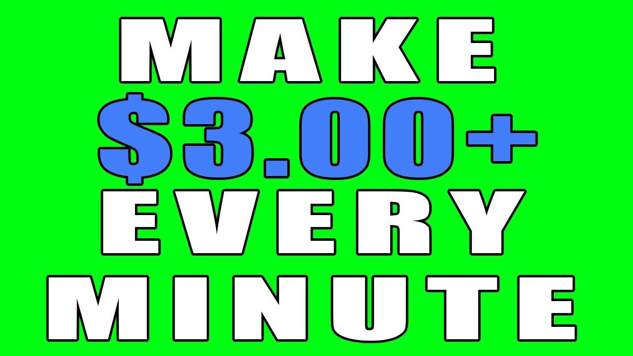 Make $3 Every Min Right NOW! [EASY PayPal Money]