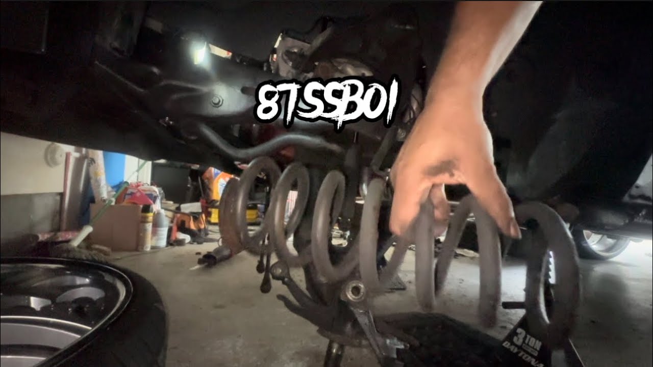 Finally removed the front suspension on my 87 Monte Carlo SS Gbody
