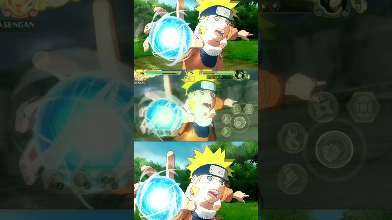 Naruto Rasengan Time - Naruto Uzumaki | Naruto Ultimate Ninja Storm| Mobile #shorts #ytshorts