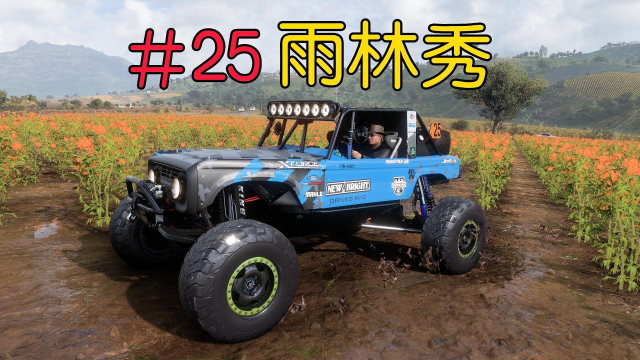 地平线5：甲壳虫怒博落地RS7，福特井25称霸雨林