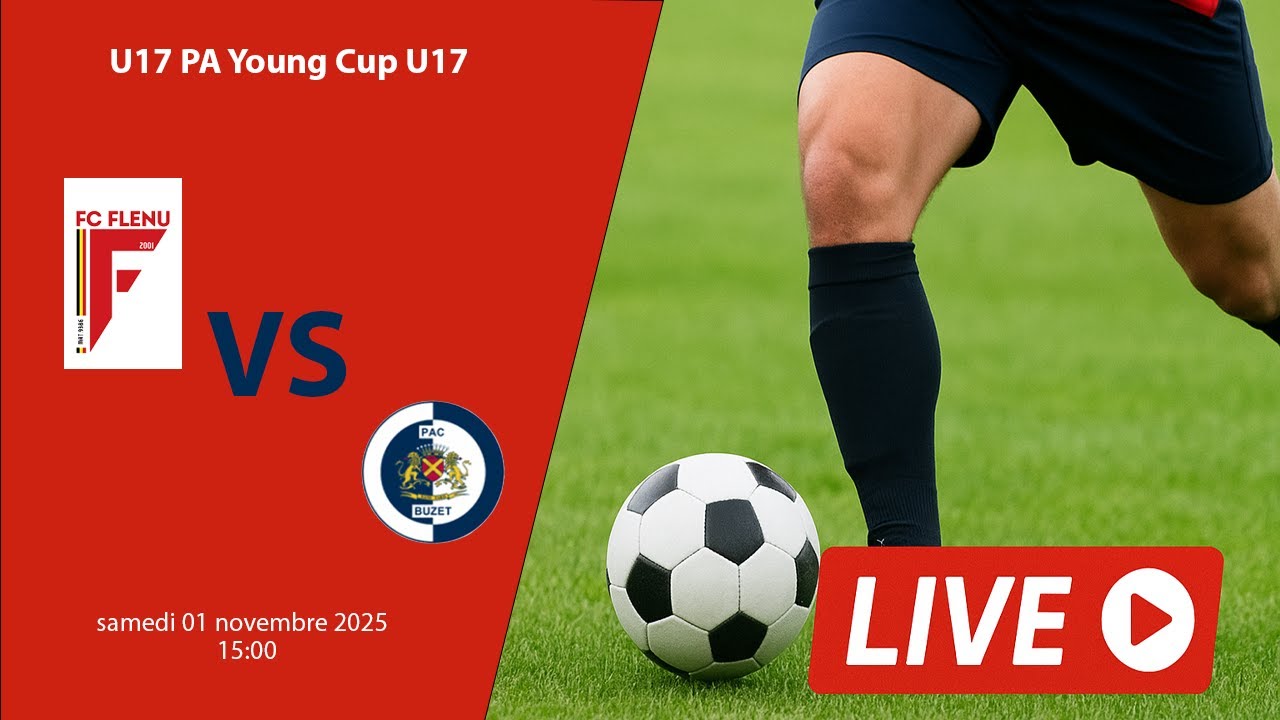 🔴01/11 / DIFFUSION EN DIRECT |F.C. FLENU-PONT-À-CELLES  | MATCH COMPLET | 2025/26
