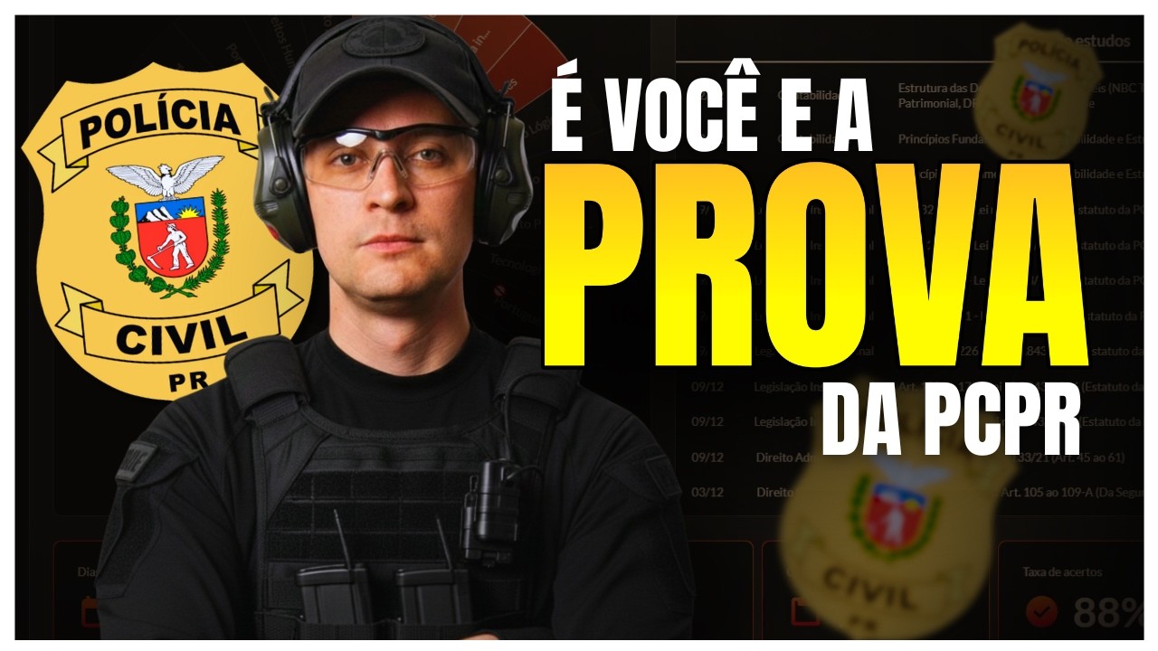 Por que o esforço burro vai te reprovar na PCPR (E como ser estratégico)