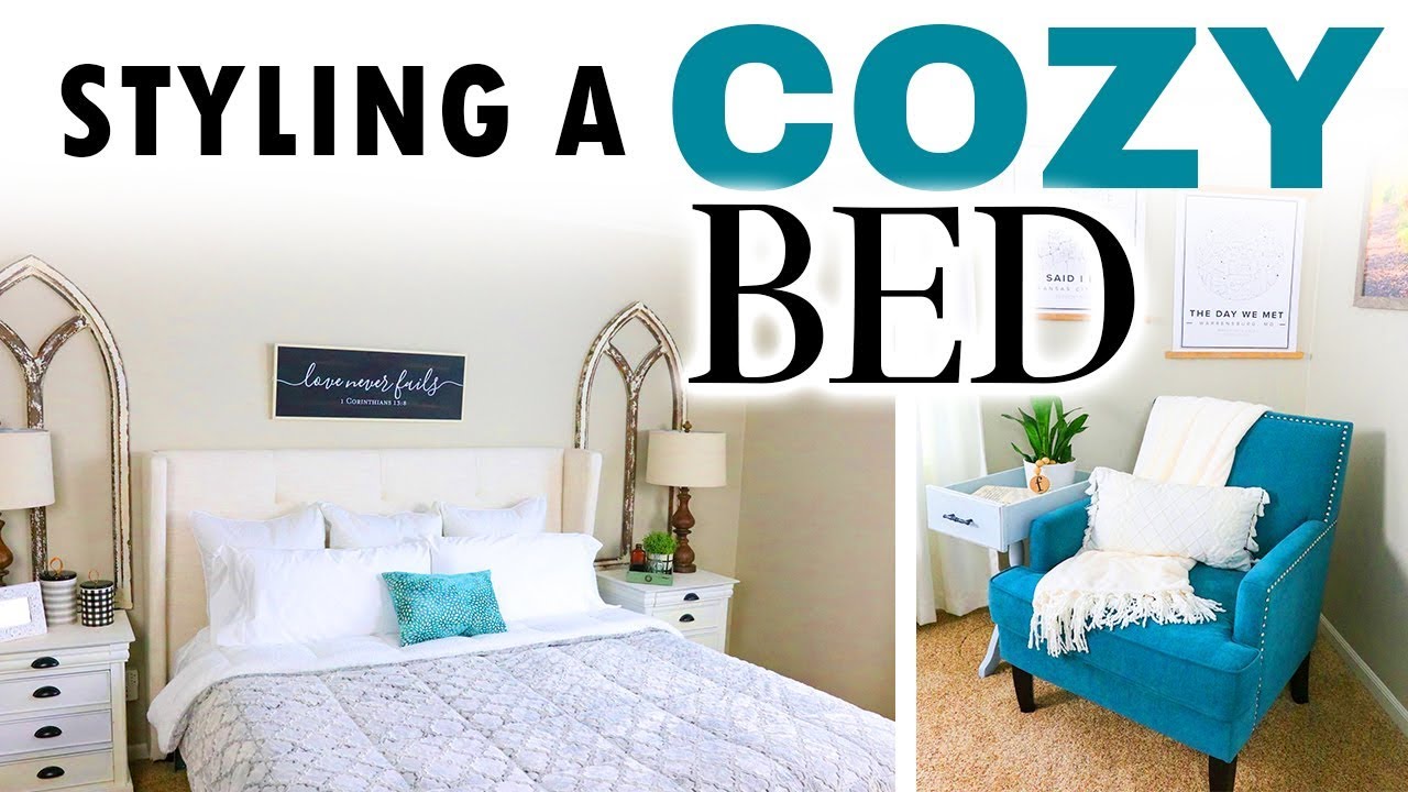 White Bedding Basics ⚫ Cozy Bedroom for Winter