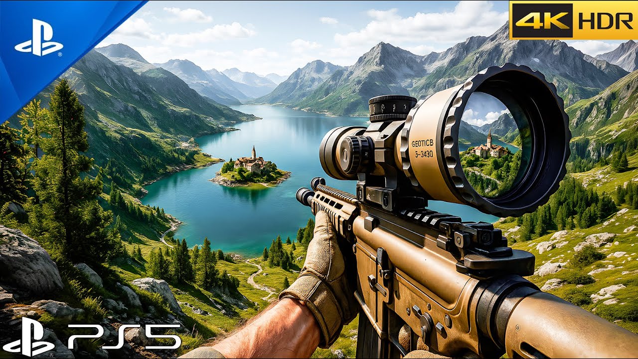 SPAIN SNIPER MISSION BATTLEFIELD 6 REALISTIC ULTRA GRAPHICS GAMEPLAY 4K60FPS
