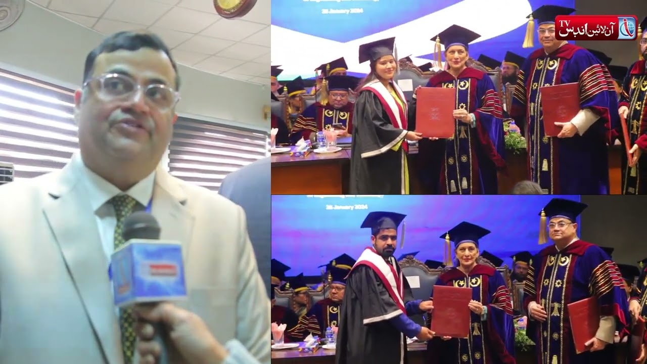 Jamshoro: 27th Convocation 2023 of Mehran University of Engineering held at main Auditorium MUET