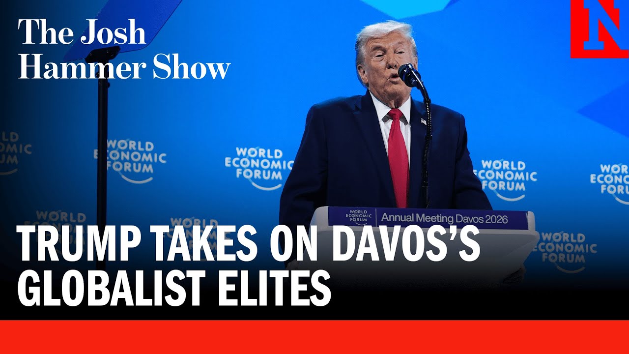 Trump Takes on Davos&rsquo;s Globalist Elites
