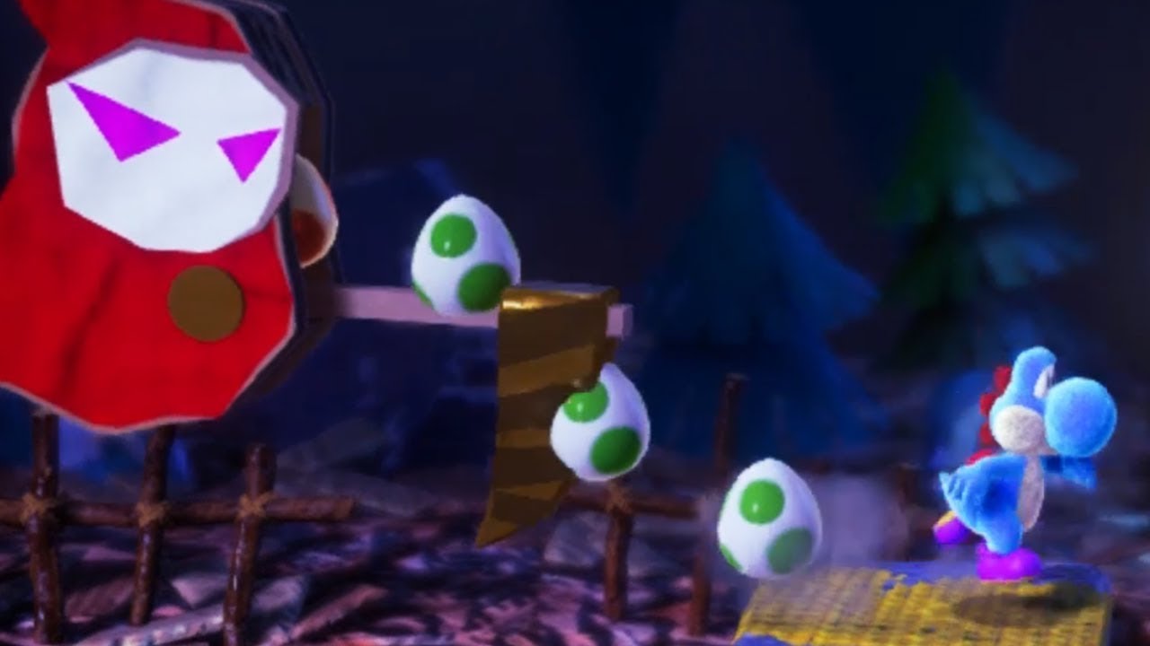 Yoshi's Crafted World - 100% Walkthrough - Haunted Maker Mansion - Front & Flip Side