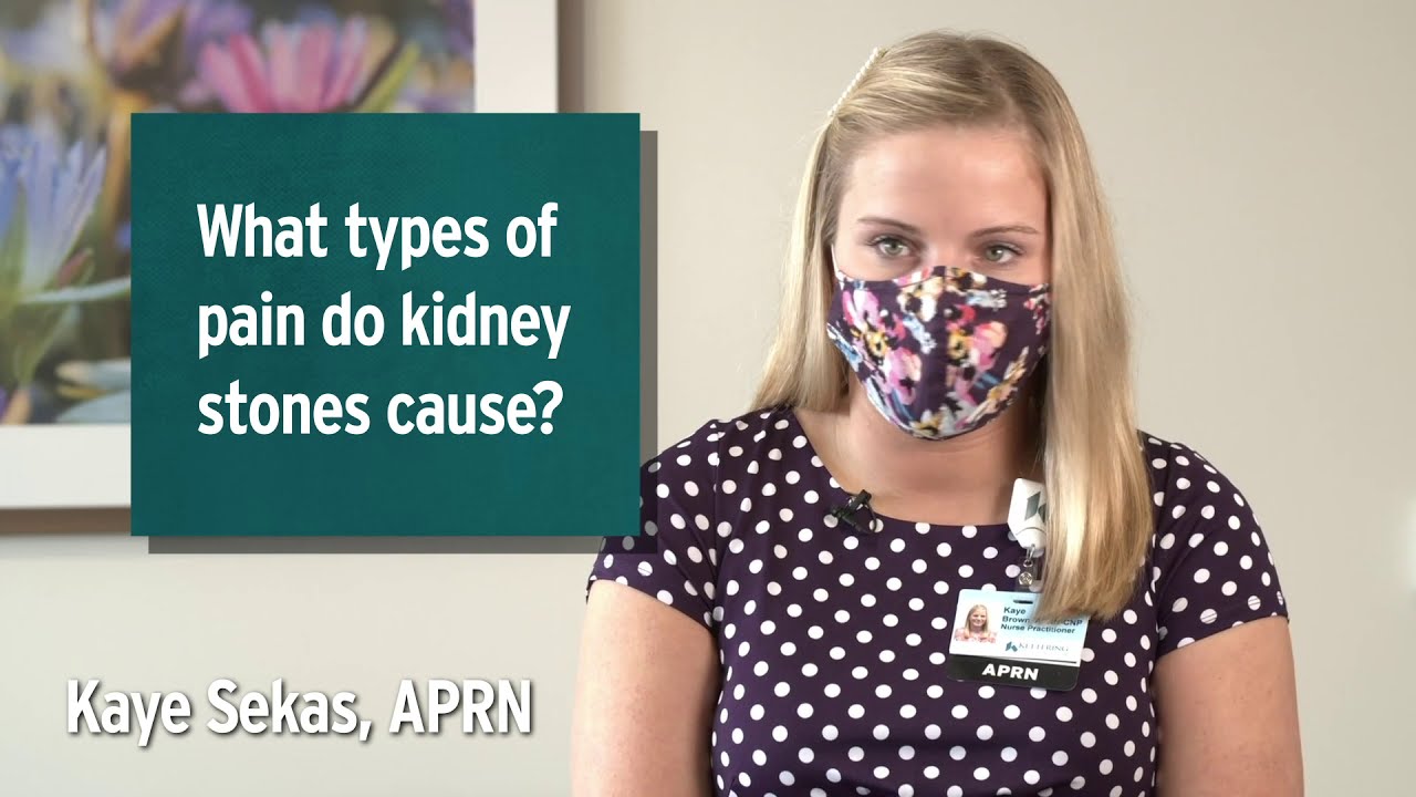 What Types of Pain Do Kidney Stones Cause?