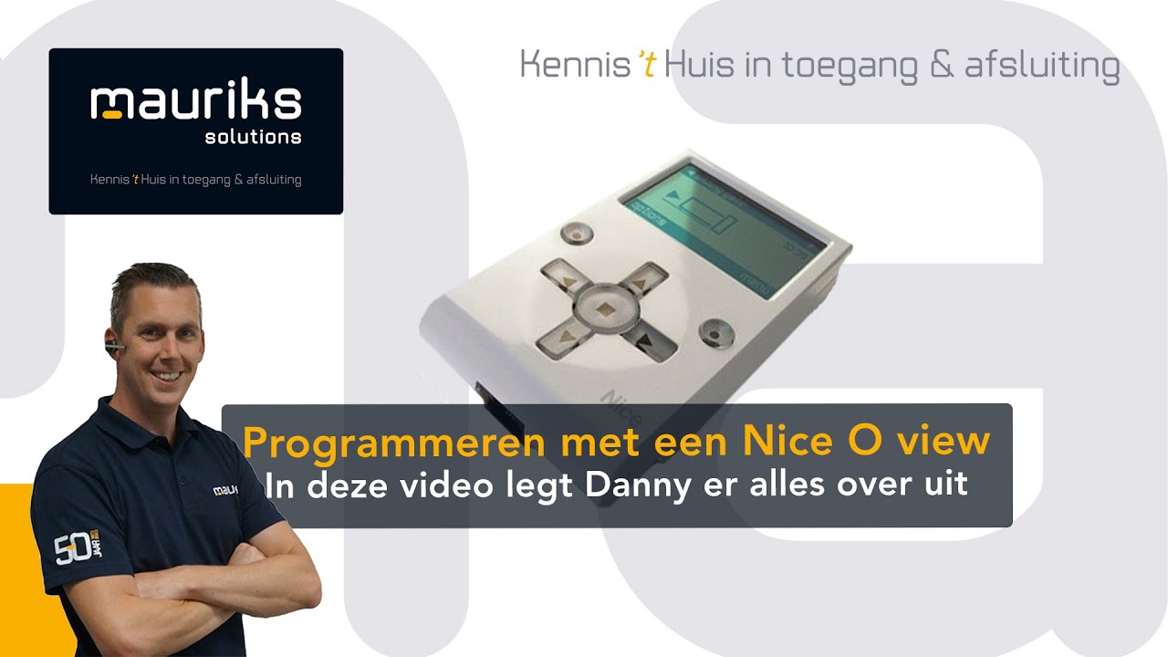 Programmeren met een O view
