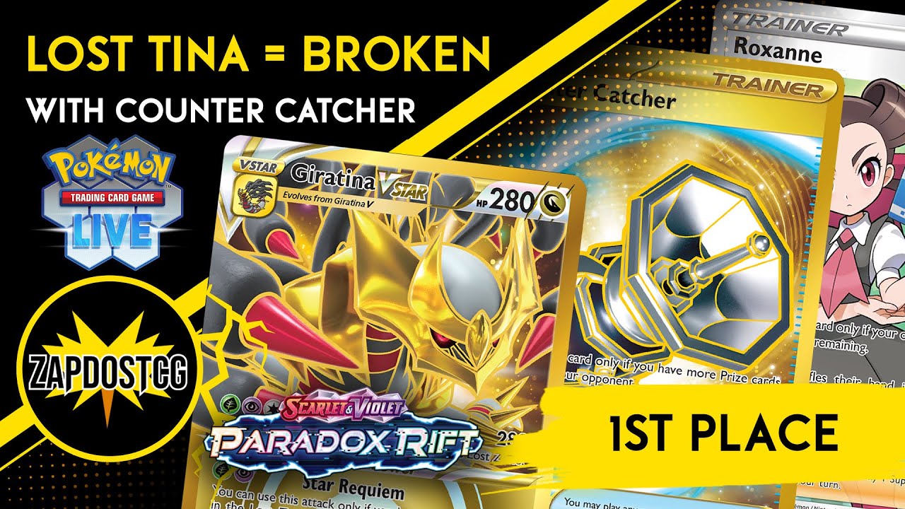 1st Place Lost Zone Giratina VSTAR Deck - BDIF with Paradox Rift!? (Pokemon TCG)