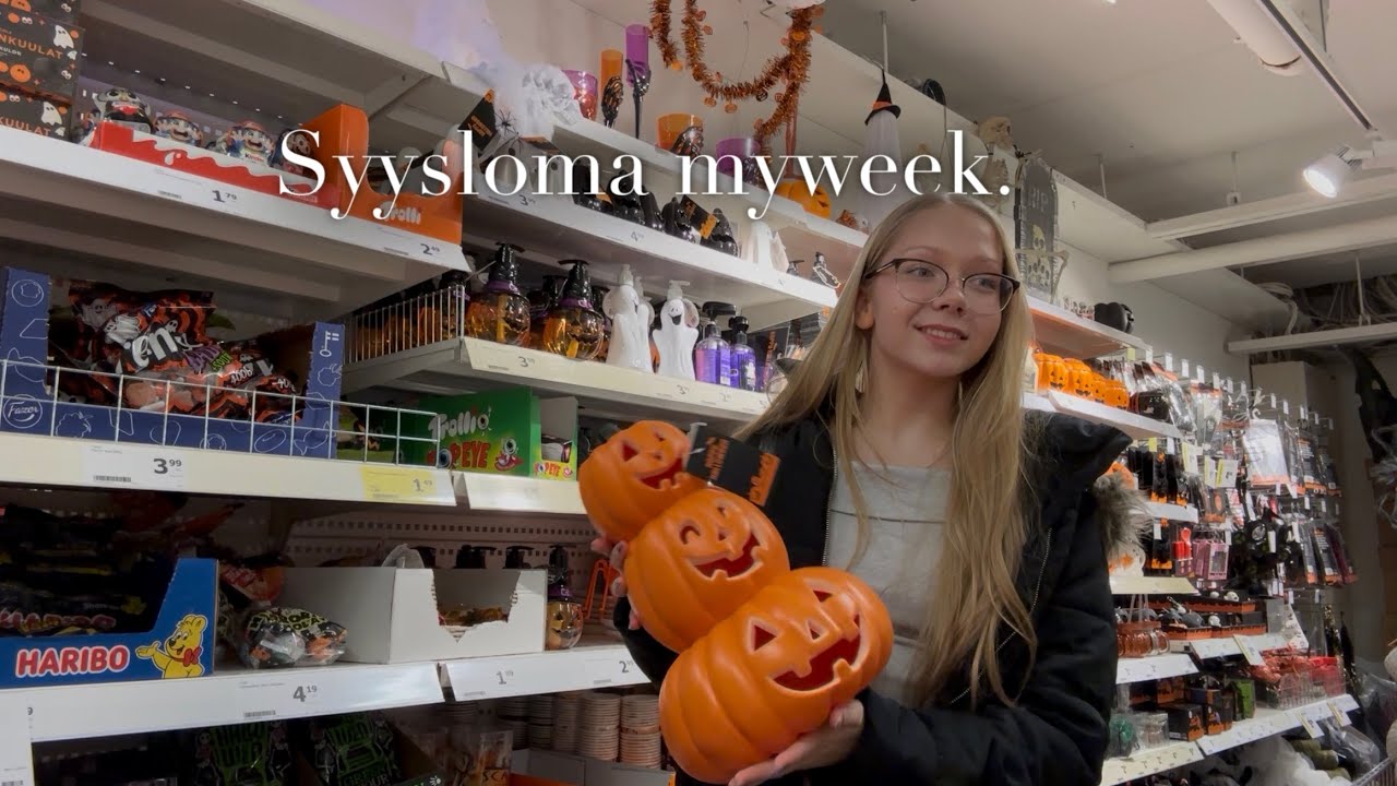 Sun THE syksy vlogi.🍁