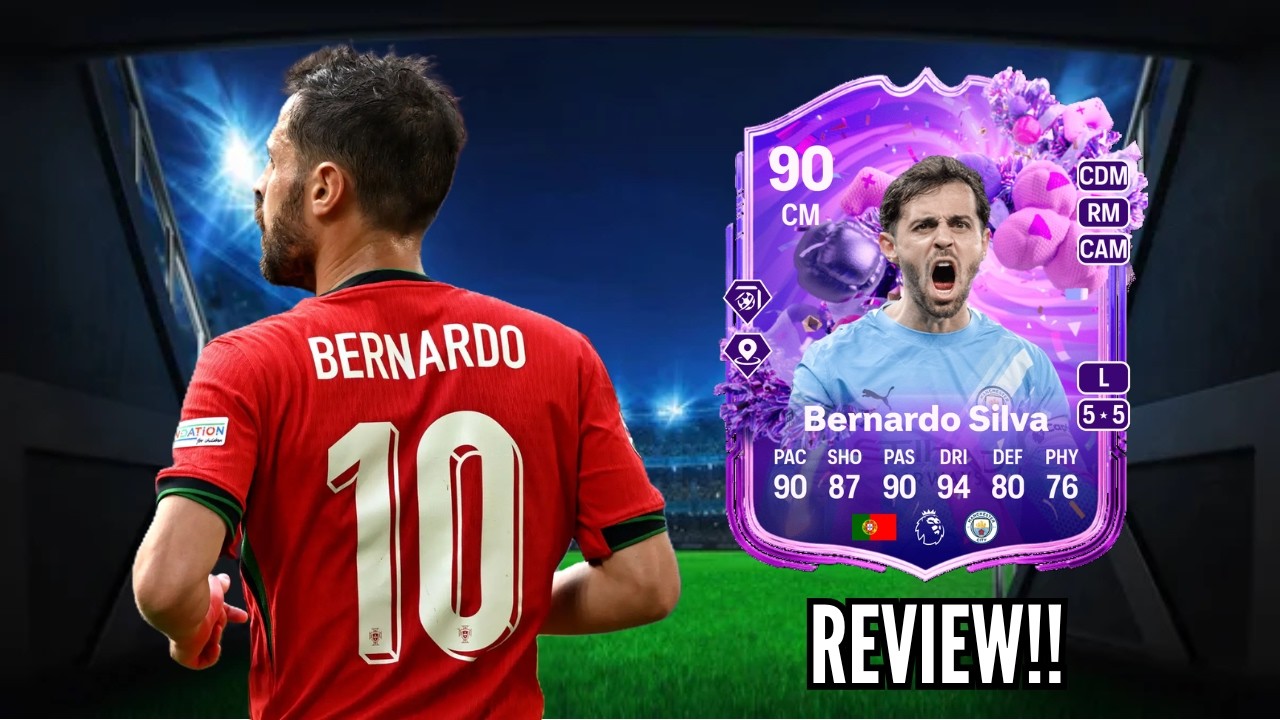 FC 26 | MELHOR QUE O TOTTI 91? REVIEW 90 BERNARDO SILVA