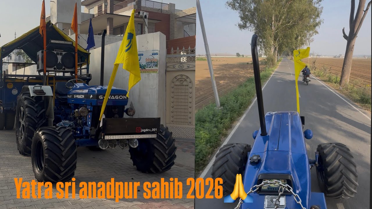 Chl pye anandpur sahib lyi🙏@Karantoor66 #anandpursahib #gwagon #yatra 