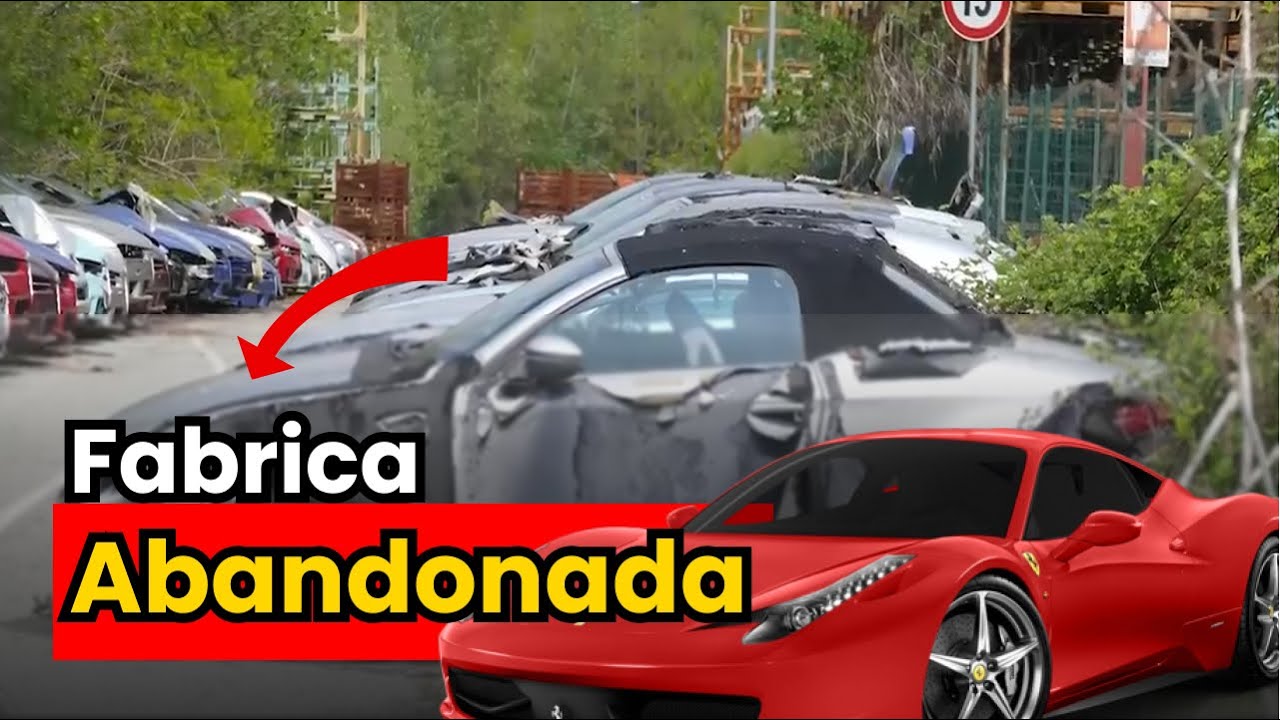 La fábrica de FERRARI ABANDONADA