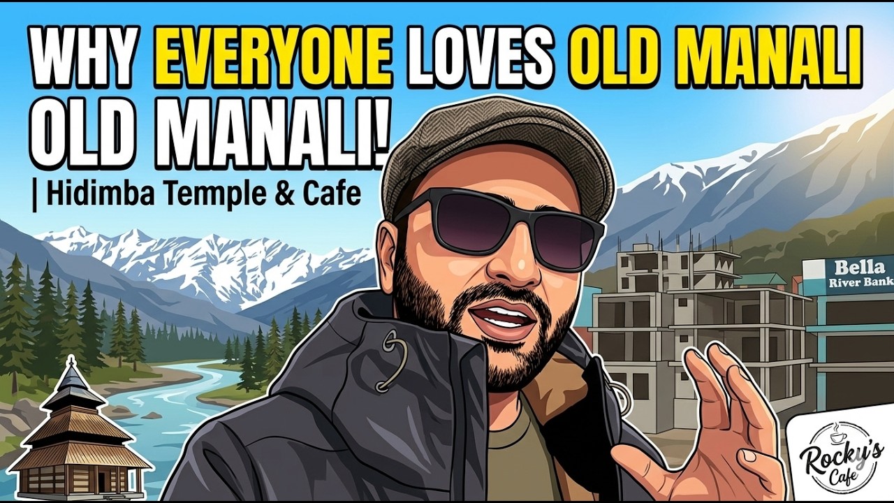 Old Manali Adventure: मनु मंदिर और Rocky's Cafe का सफर!
