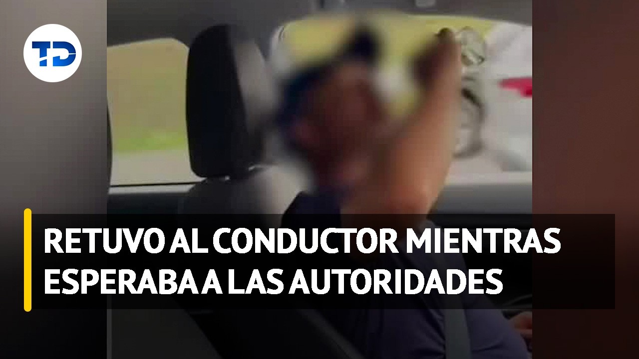 Motociclista intervino a conductor ebrio | VIDEO