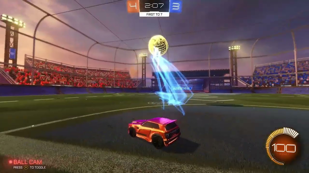 Playing Rocket League
