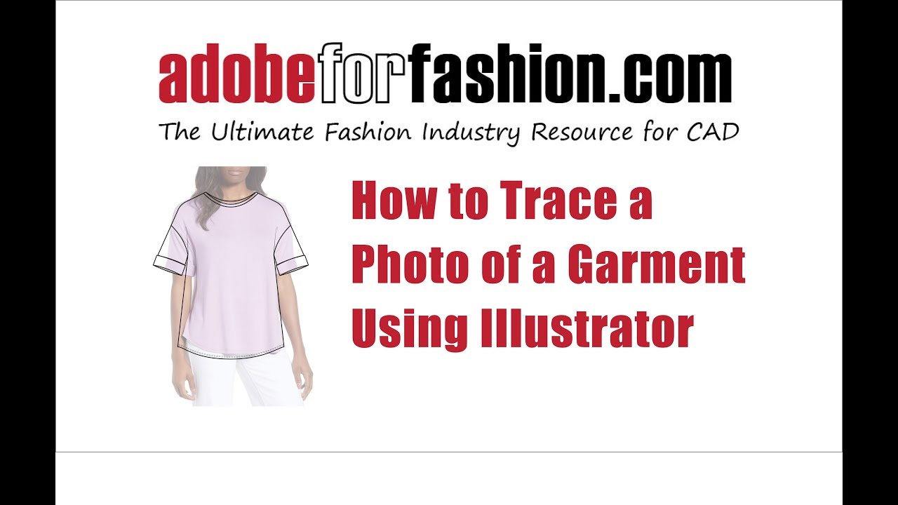 Adobe для моды: как создать кальку с фотографии одежды с помощью Illustrator