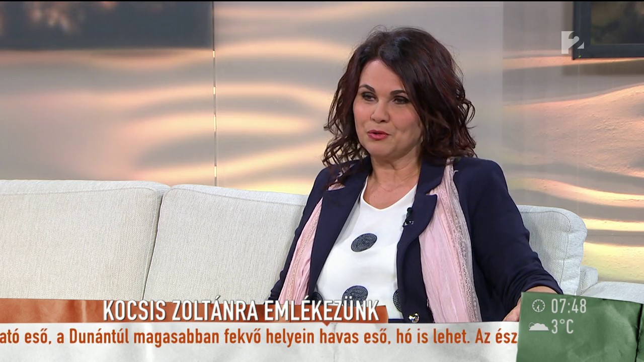 Szentpéteri Csilla meghatóan emlékezett Kocsis Zoltánra - tv2.hu/mokka