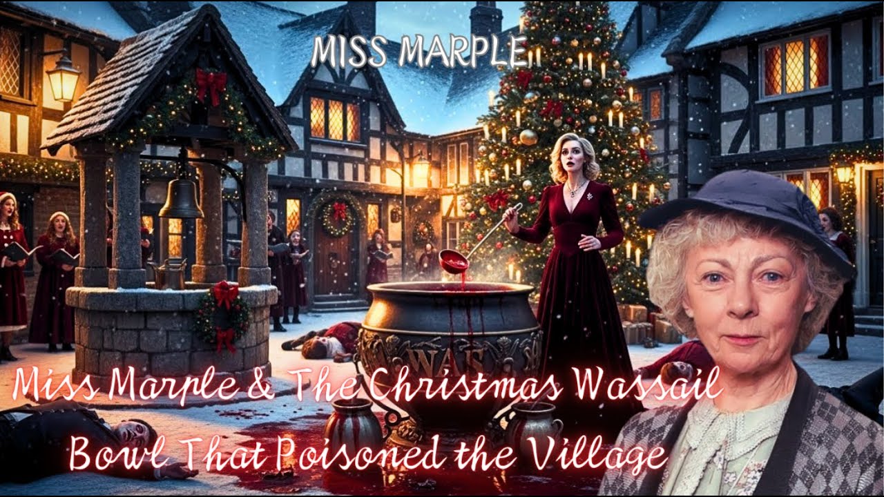 Miss Marple & The Christmas Wassail Bowl That Poisoned the Village| Miss Marple Mystery