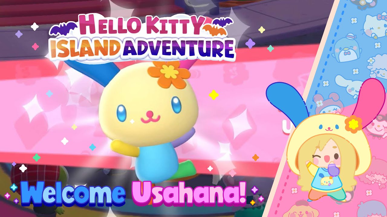 Welcome Usahana! 🤩                #hellokittyislandadventure #sanrio #hellokitty
