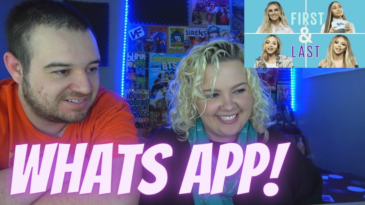 Which Celebrity Left Little Mix's WhatsApp Group? | COUPLE REACTION VIDEO