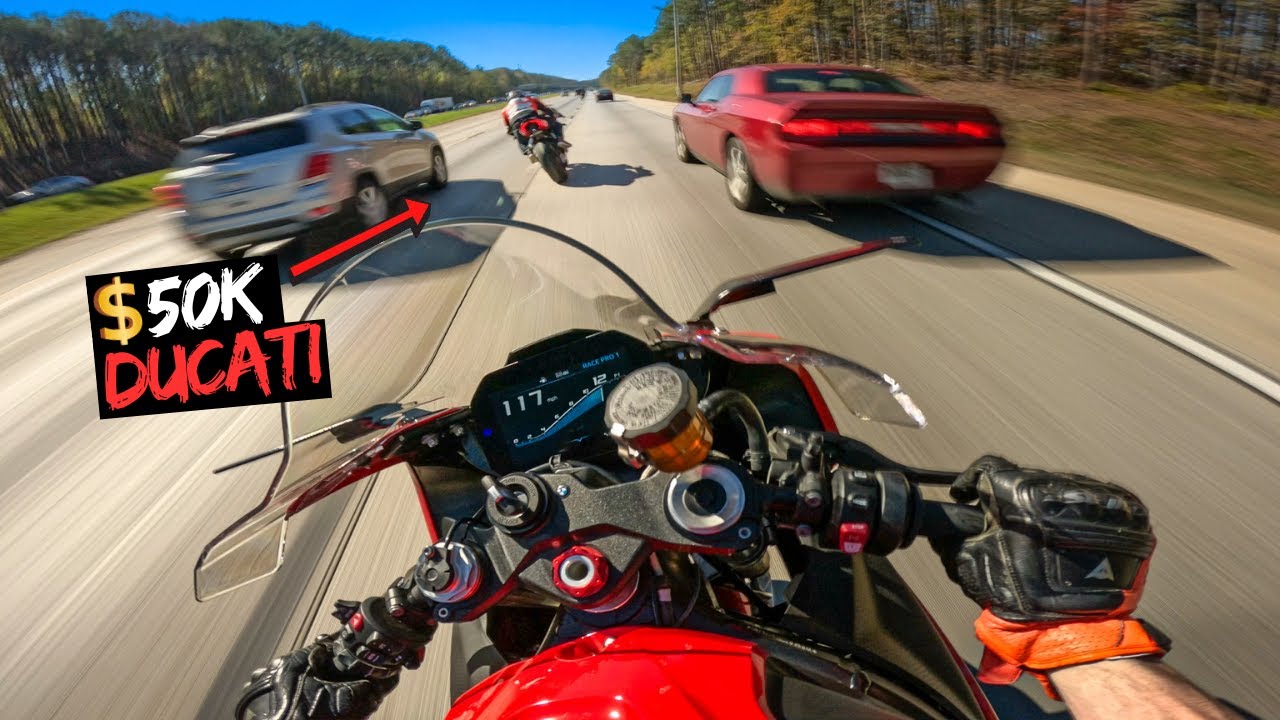 CHASING RARE SUPERBIKES IN TRAFFIC ON MY S1000RR