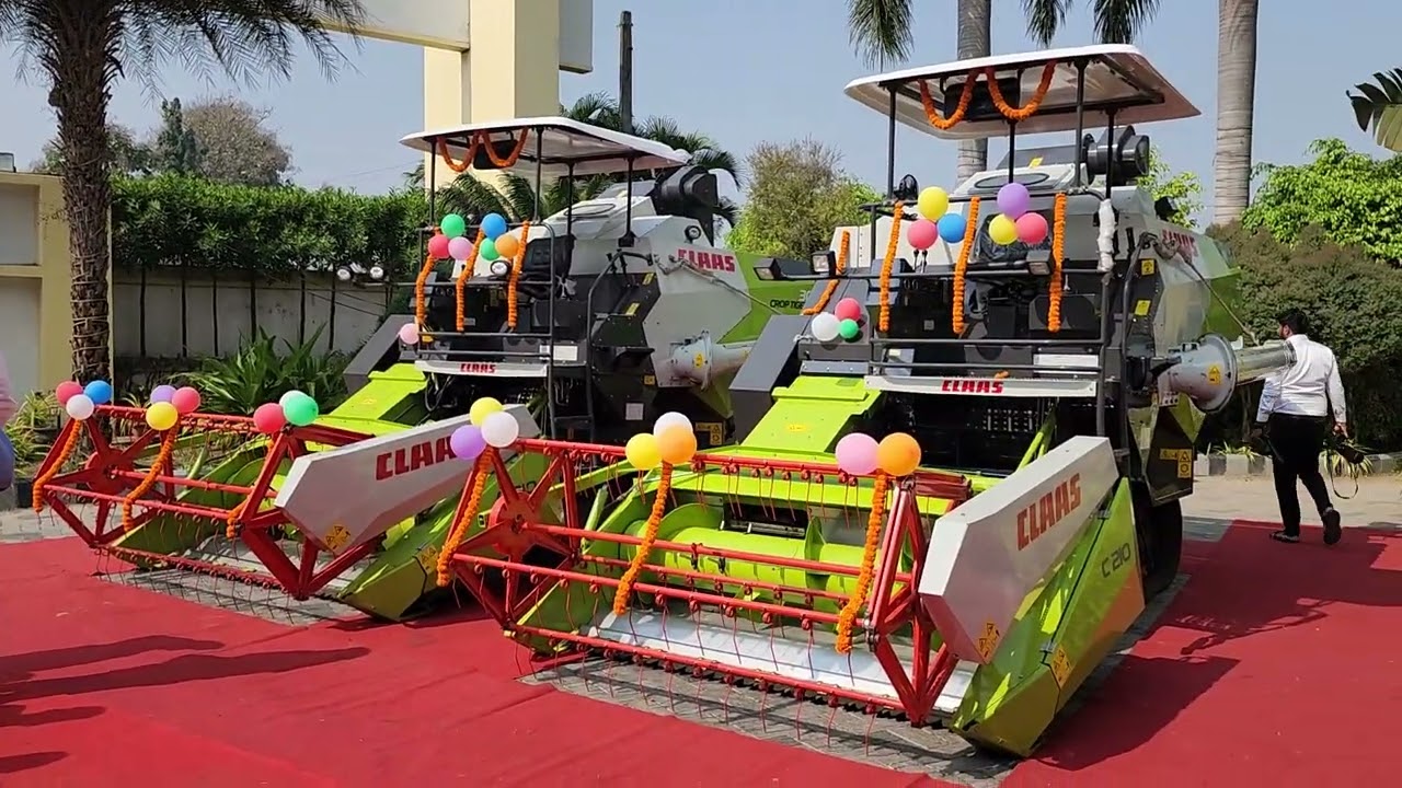 New Claas Crop Tiger 30 Lunch || More Power More Mileage than CT-40, KUBOTA harvester