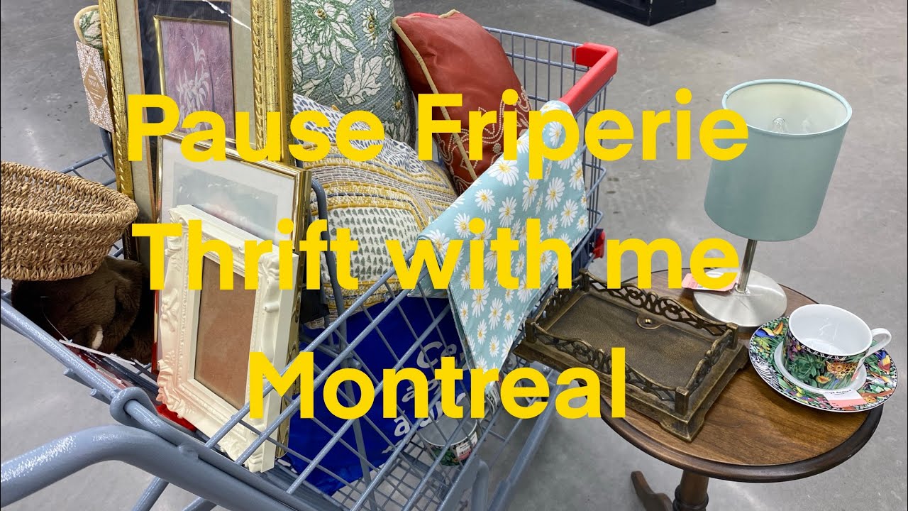  Viens visiter 3 friperies avec moi! Let’s shop at 3 thrift stores! #goodwill 