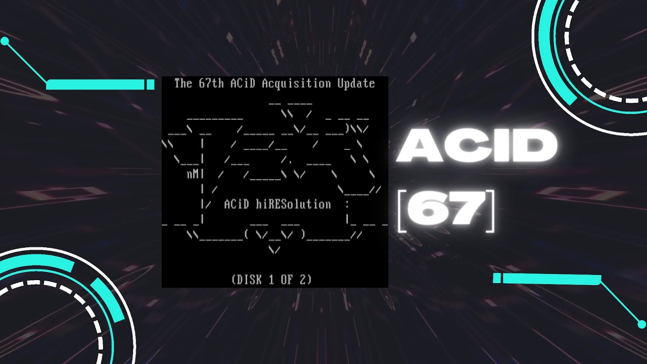 ACiD Productions [67] Full Ansi / Ascii Art Pack Video