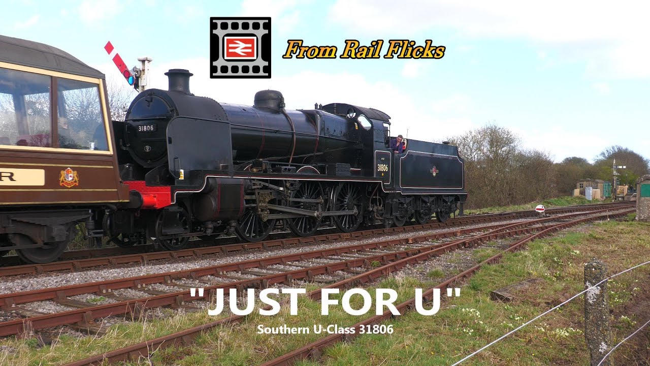 Southern U-Class - 'Just for U!' Swanage Railway - Save Your Railway! - 4K