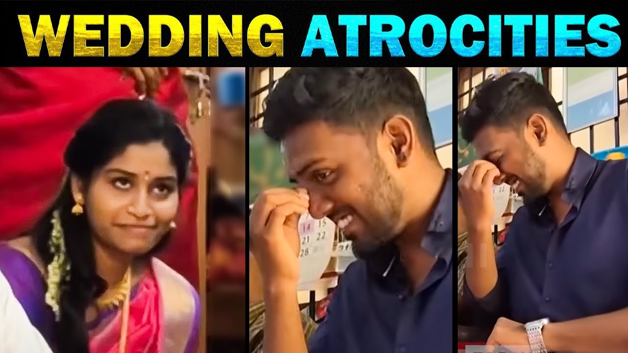 பொண்ணு ஒரே பார்வையில கவுத்துட்டா  🤣Indian Marriage Troll | Today Trending #wedding #marriage