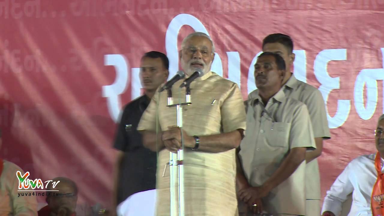 PM Shri Narendra Modi at Maninagar after winning 2014 Loksabha Election20 May 2014