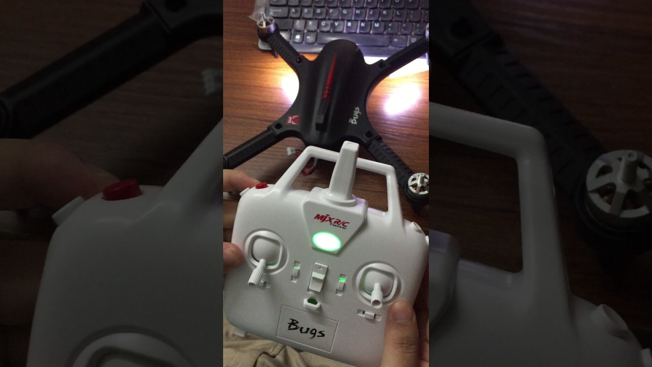 MJX Bugs 3 Start  motor
