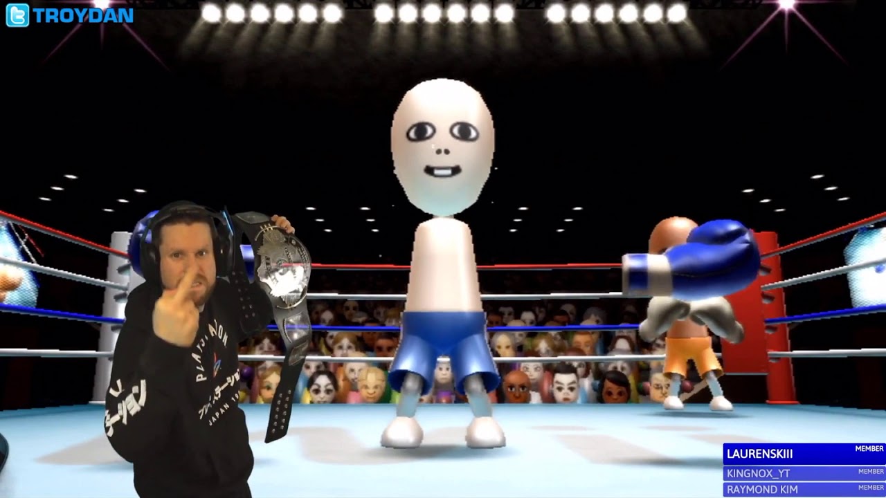 Troydan Beats Matt in Wii Sports